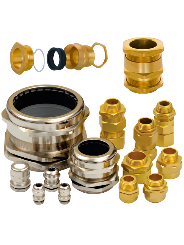 Aluminum & Brass Gland